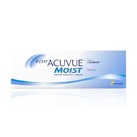 Lentes de contacto Acuvue Moist one day