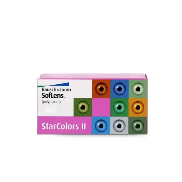 2 cajas de lentes de contacto de color Starcolors con graduación