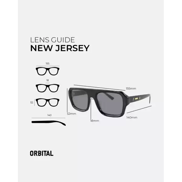 Lente de sol Orbital New Jersey