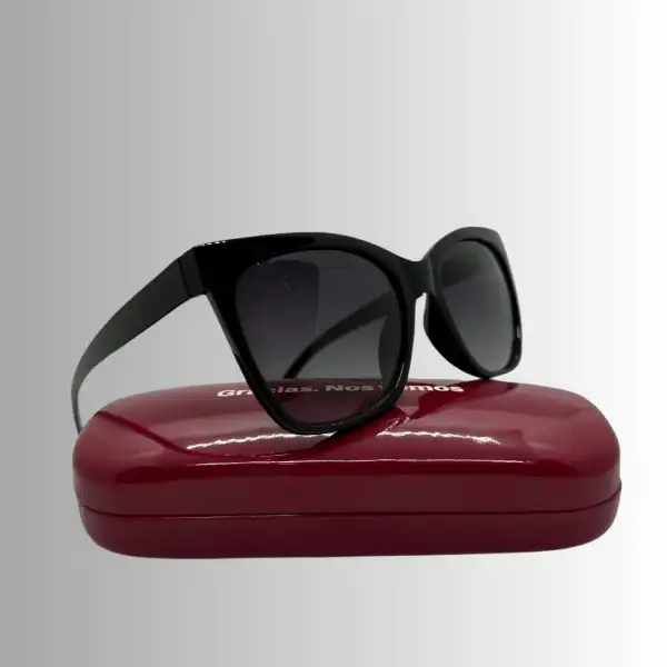 Lente de Sol Premier Polarizado Cat Eye - negro